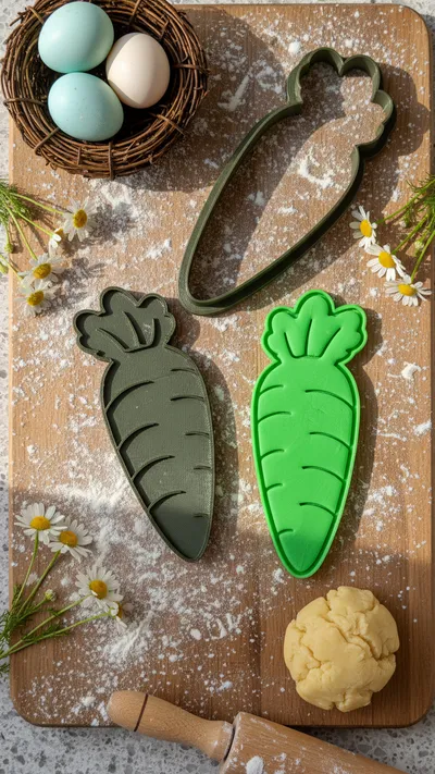 Easter Carrot Cookie Cutter