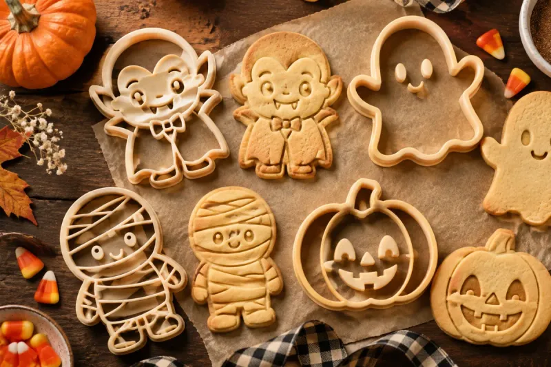 Spooky Cute Halloween Cookies (Without the Scary Decorating)