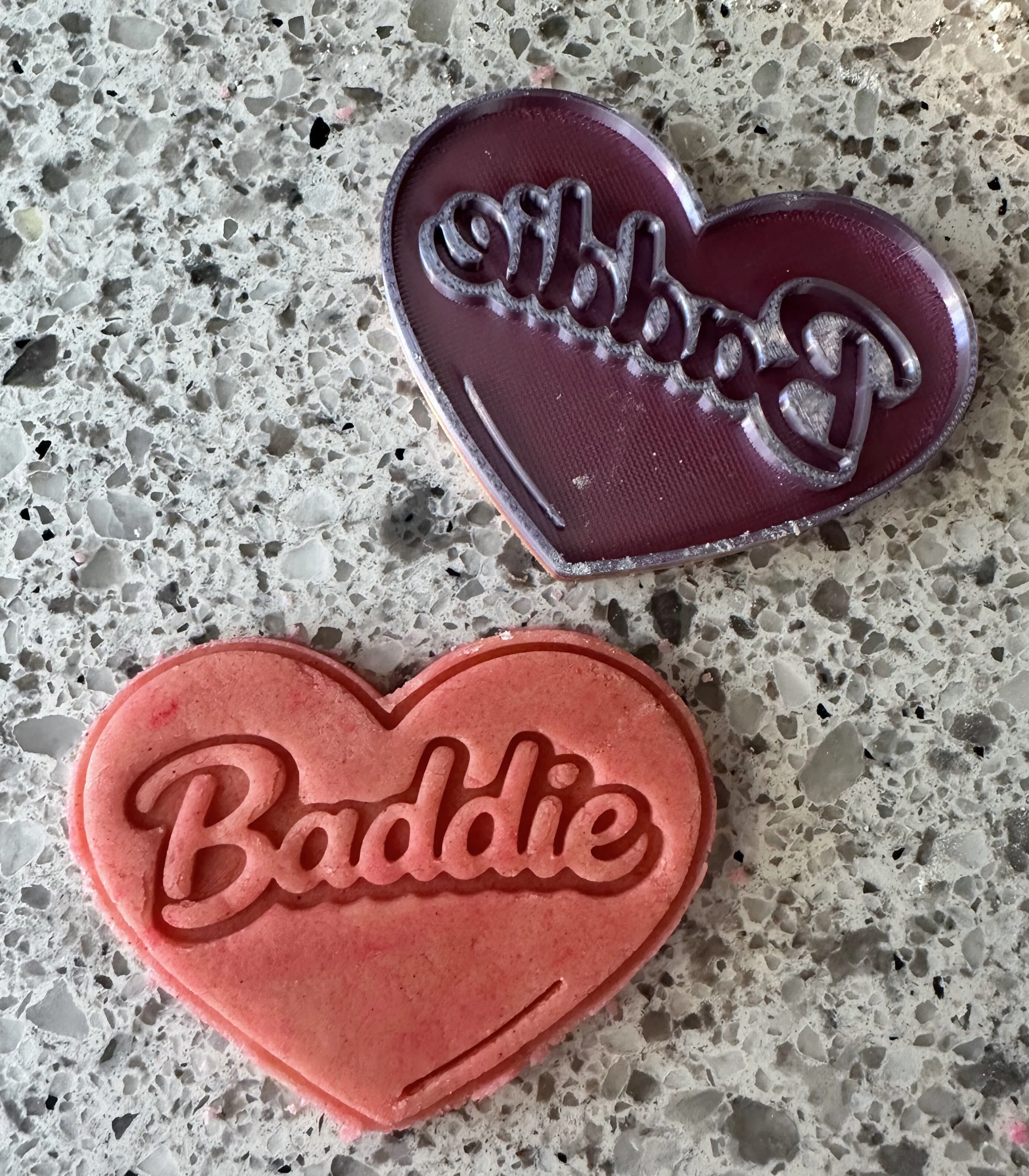 Valentine's Day BFF Baking Set heart-shaped cookie cutters