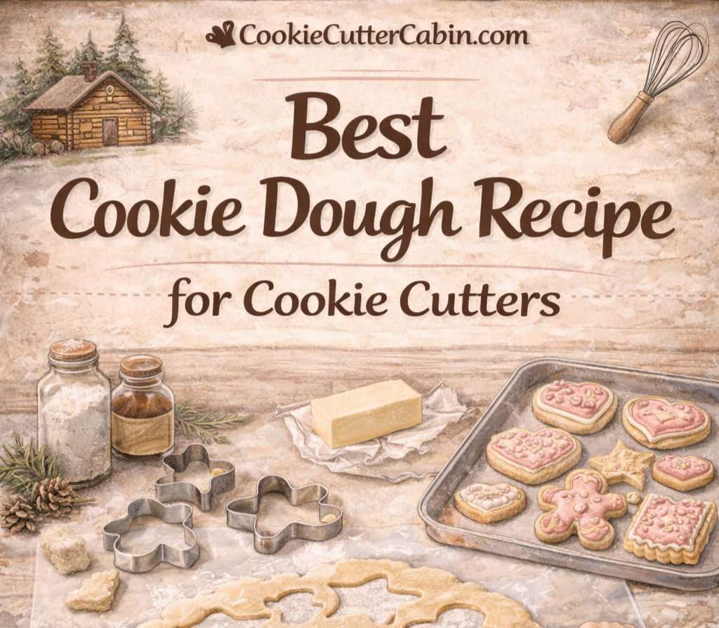 Our Current Go-To Sugar Cookie Dough Recipe (For Cookie Cutters + Stamps)